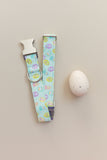 Paw Print Easter Eggs Dog Collar