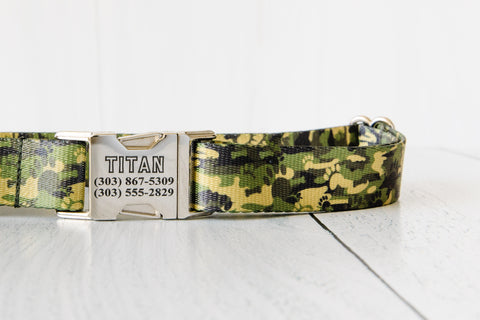 Paw Print Camo Endurance Collar