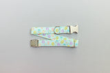 Paw Print Easter Eggs Dog Collar