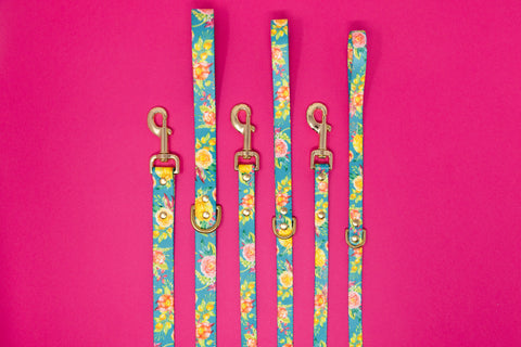 *5/8" Only* The Penny Floral Endurance Leash