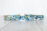 Blue Rifle Paper Company Floral Dog Collar