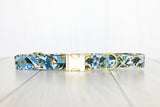 Blue Rifle Paper Company Floral Dog Collar