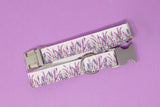 Lavender Fields Dog Collar