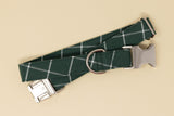 Bruno Plaid Dog Collar