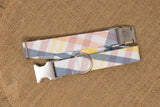 Emma Plaid Dog Collar