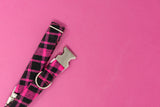 Roxy Flannel Plaid Dog Collar