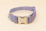 Light Purple Glitter Dog Collar