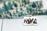 Evergreen Forest Dog Tag