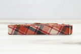 Rusty Flannel Plaid Dog Collar