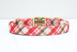 Charlotte Plaid Endurance Dog Collar