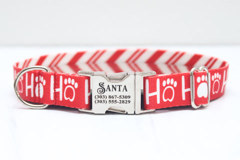 HO HO HO Endurance Dog Collar