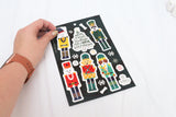 Nutcracker Dog Sticker Sheets