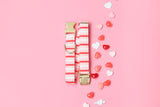 Valentines Stripe Dog Collar