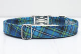 The Charlie Plaid Dog Collar