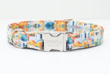 Santorini Greek Dog Collar
