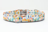 Santorini Greek Dog Collar