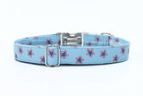 Red, White & Blue Stars Dog Collar