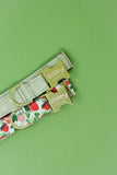 Sage Green Daisies Dog Collar