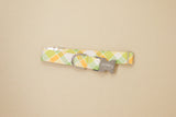 Citrus & Olive Plaid Dog Collar