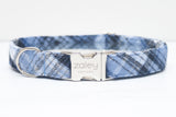 The Sawyer Flannel Plaid Dog Collar