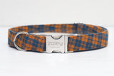The Jersey Flannel Plaid Dog Collar