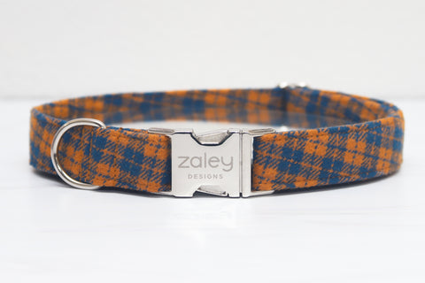 The Jersey Flannel Plaid Dog Collar