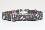 Footballs and Bows Dog Collar