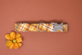 The Honey Flannel Plaid Dog Collar