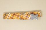 The Honey Flannel Plaid Dog Collar