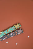 Green Football Dog Collar
