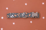 Footballs and Bows Dog Collar