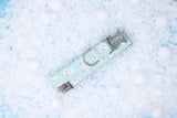Light Blue Snowman Dog Collar