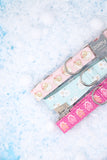 Light Blue Snowman Dog Collar