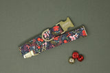 Poinsettia Floral Christmas Dog Collar