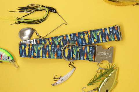 Fishing Lure Dog Collar