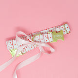 Pink Hearts & Bows Dog Collar