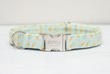 Mint Ice Cream Cones Dog Collar