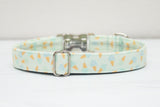 Mint Ice Cream Cones Dog Collar