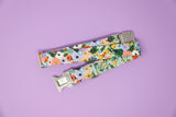 Rifle Paper Company Floral - Baby Blue & Lavender Dog Collar