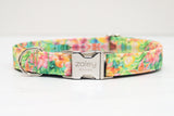 Tropical Floral Dog Collar