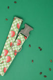 Checkered Watermelon Dog Collar