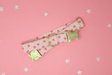 Hot Pink Stars Dog Collar