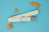 Mint Ice Cream Cones Dog Collar