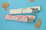 Mint Ice Cream Cones Dog Collar