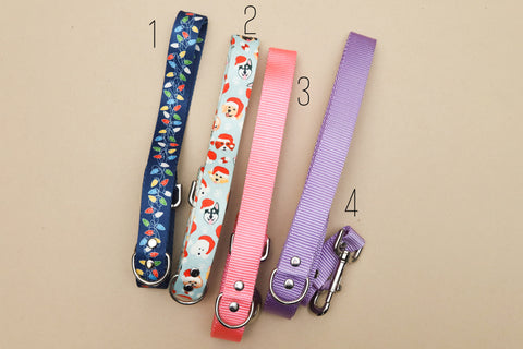 Sample Sale - Leashes - 6' long, 1" wide