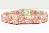 Pearl Floral Dog Collar