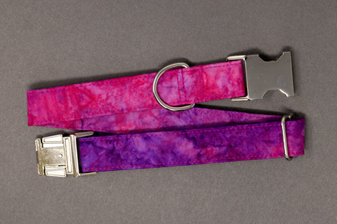 Pink/Purple Ombre Dog Collar