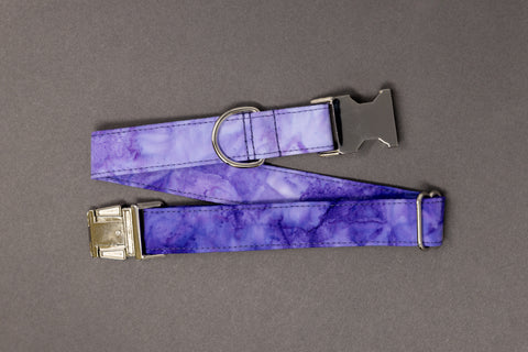 Purple Ombre Dog Collar