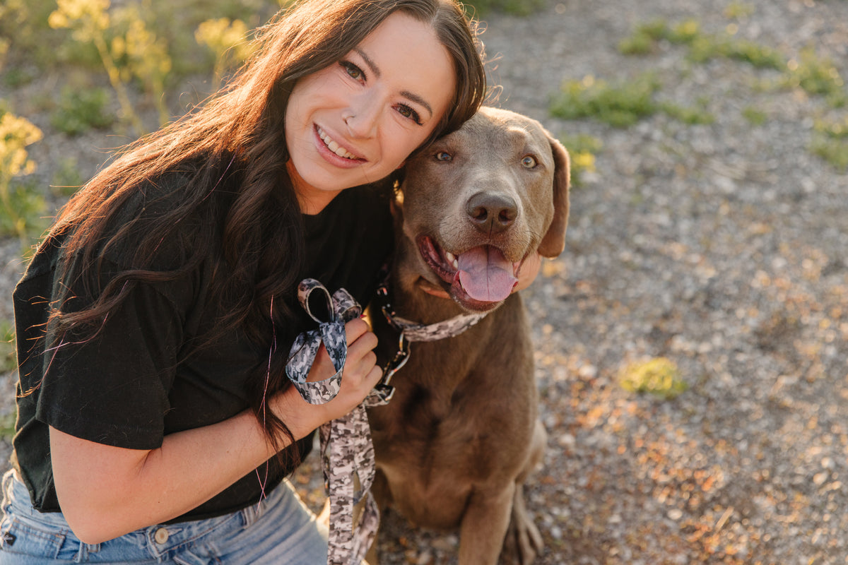 Gray Paw Print Camo Endurance Leash – Zaley Designs
