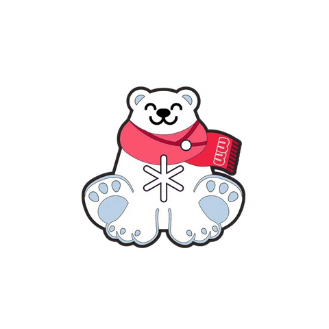 Polar Bear Poop Bag Carrier